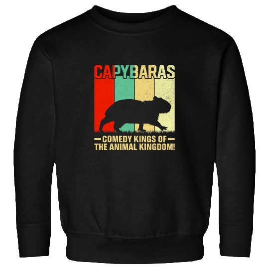 capybaras Pet Comedy Kings Of The Animal Kingdom capybaras 2 Sweatshirts
