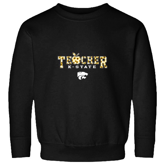 Kansas State Wildcats Teacher Sunflower Slogan Sweatshirts