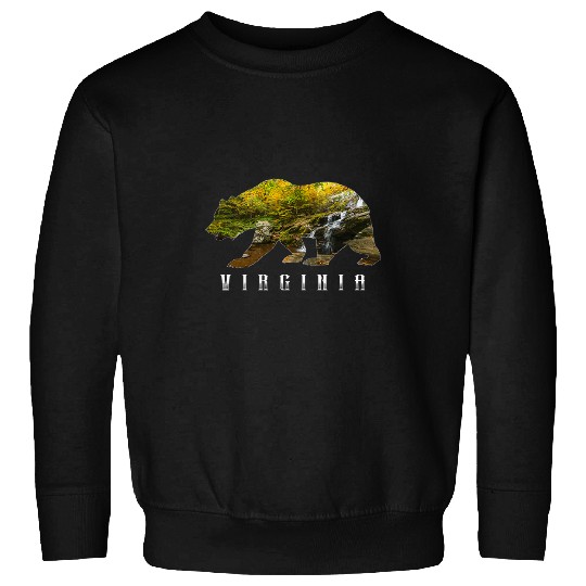 Bear Pet Virginia Bear Shenandoah National Park Image Souvenir Sweatshirts