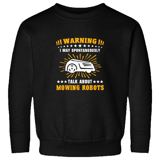 Automatic Lawn Mower Mowing Robot Sweatshirts