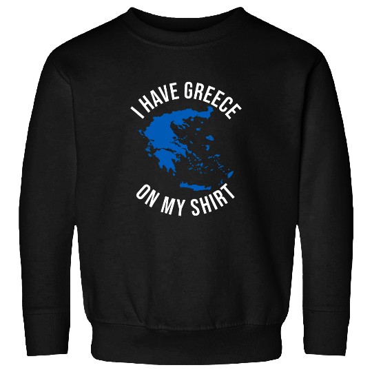 Funny Greece Map Hellenes Citizenship Race Greek Hellenic Sweatshirts