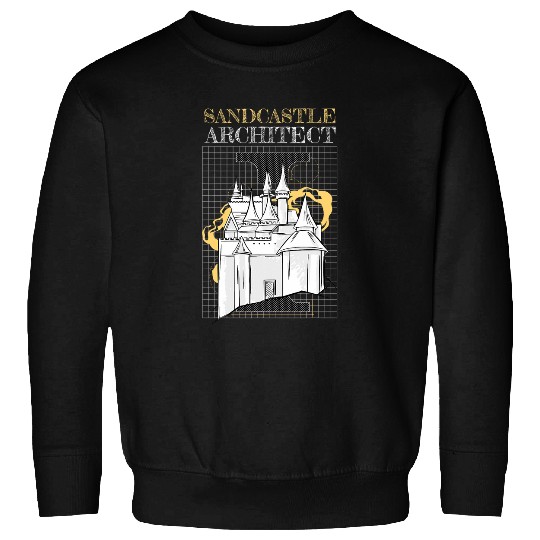 Sandcastle Architect Beach Sand Castle Builder Sweatshirts