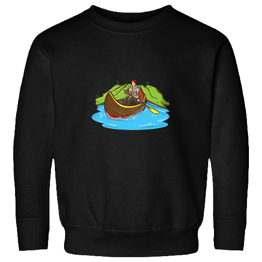 Boat Canoe Kayak Race Sweatshirts