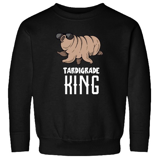 Bear Pet Tardigrade King Microbiology Science Lover Water Bear Sweatshirts