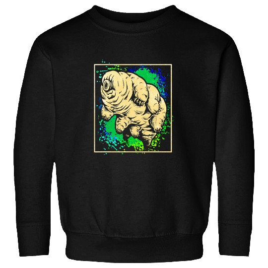 Bear Pet Tardigrade Water Bear Moss Piglets Micro Animal Colorful Sweatshirts