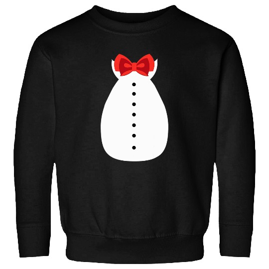 Penguin Pet Costume Tuxedo Halloween 2 Sweatshirts