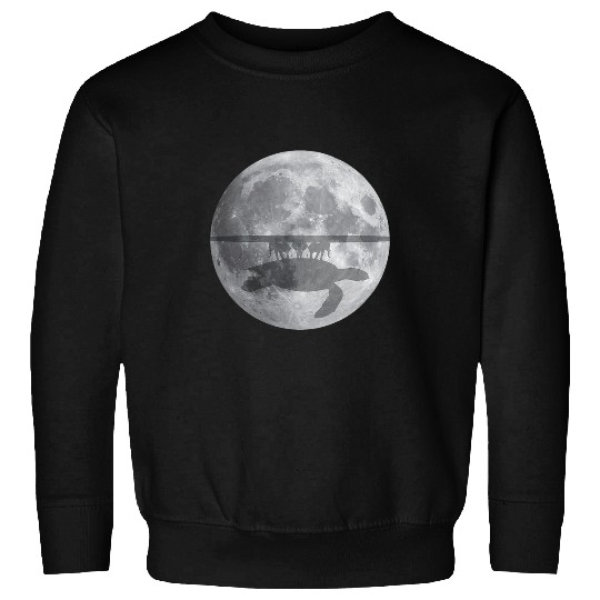 Elephant Pet Flat Earth Theory Elephant Turtle Sweatshirts