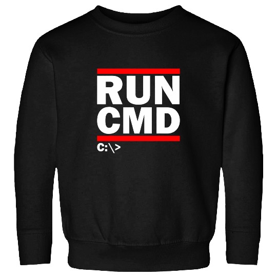 Admins Programmers Run CMD Sweatshirts