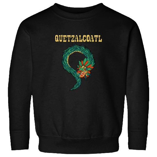 Dragon Pet Aztec God Quetzalcoatl Snake Dragon Inca Maya Civilization Sweatshirts