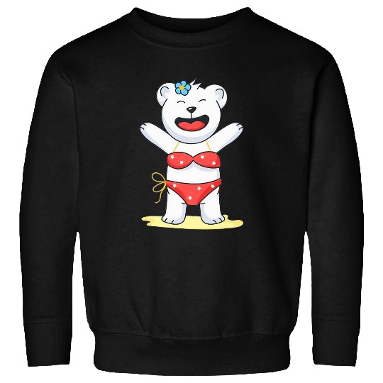 Bear Pet Funny swim Trunks with this Teddy Bear Outfit 2 Sweatshirts