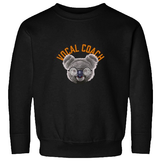 Koalified Vocal Coachs Music Teacher Funny Voice Coachs Humor Sweatshirts