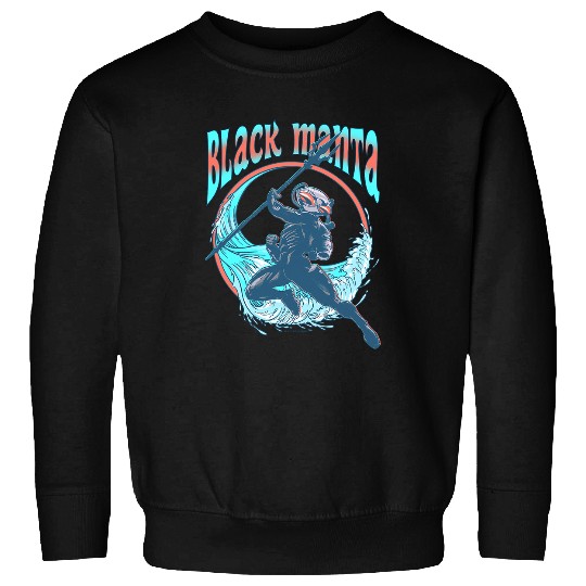 Aquaman and the Lost Kingdom Black Manta Surf Sweatshirts