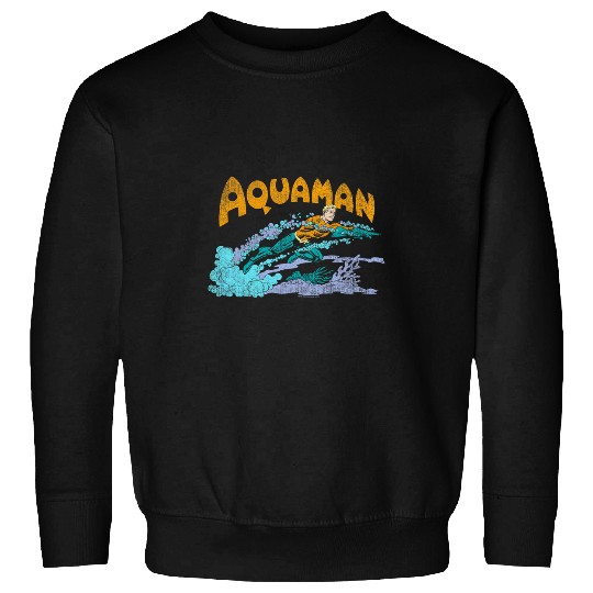 Aquaman Aqua Swim Sweatshirts