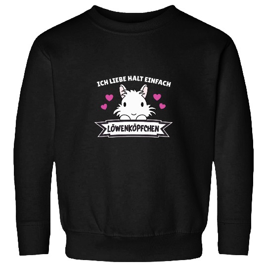 Lion Pet Head Rabbit Cute Rabbit Funny Rabbit Sweatshirts
