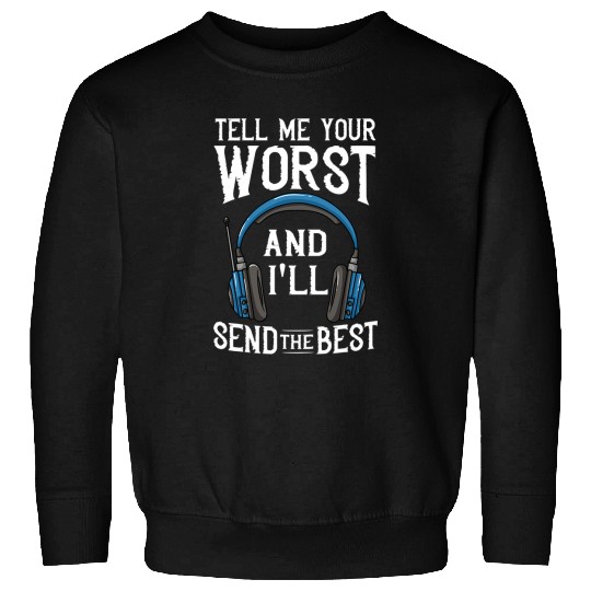 911 Dispatcher Police Yellow Line 1 Sweatshirts