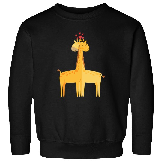 Giraffe Pet Wedding Anniversary Engagement Party Him Her 2 Sweatshirts