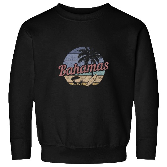 Bahamas Nassau Surf vintages Souvenir Beach Surfer 1 Sweatshirts