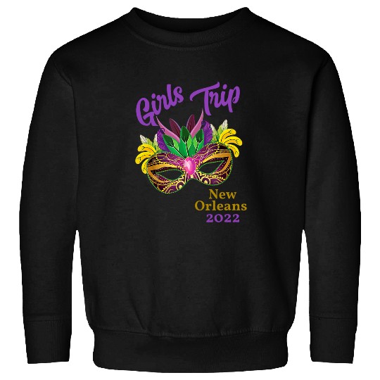 Girls Trip Mardi Gras New Orleans Bachelorette Party Sweatshirts