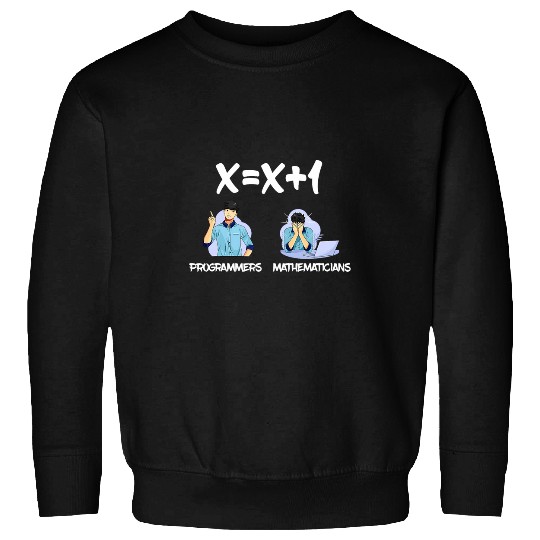 Funny Mathematics Computer Science Programmers 2Mathematicians Sweatshirts