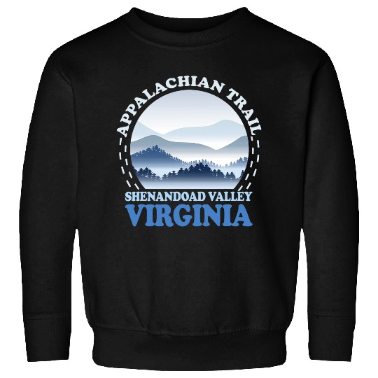 Appalachian Trail Hikers Hiking at Shenandoahs Valley VA Sweatshirts