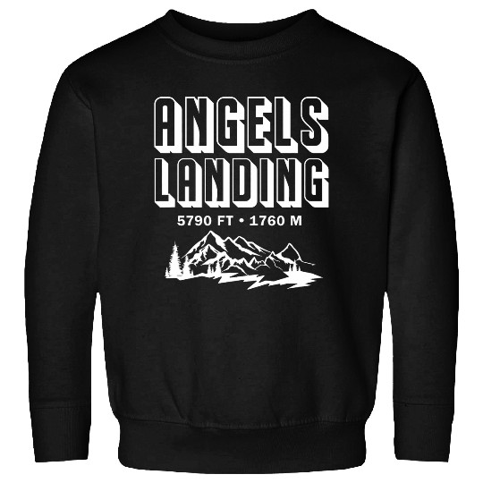 Angels Landing Utah Zion National Park Hiking Outdoor Sweatshirts