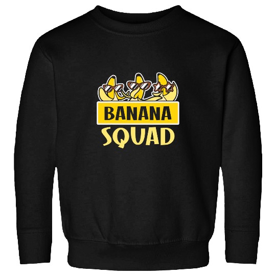 Banana Squad Sand Surf Summer Vacation Sweatshirts