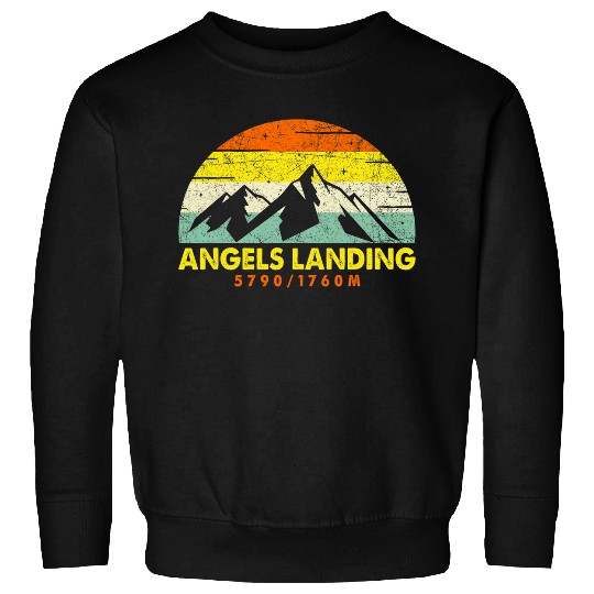 Angels Landing Zion National Park Mountain Hiking Sweatshirts