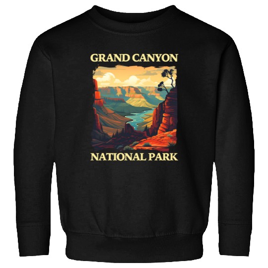Grand Canyon Adventure Hiking Nature Lover Print 1 Sweatshirts