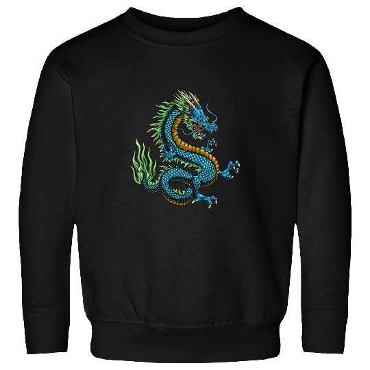 Dragon Pet Japanese Dragon 8 Sweatshirts