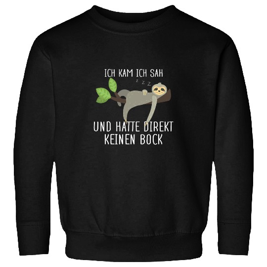 Sloth Pet sarcasms Morning Group Late Sleeper Positive Tired Sweatshirts