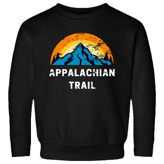 Appalachian trail hiking mountains men women retro vintage Sweatshirts