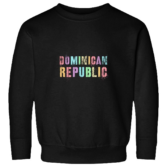 Groovy DOMINICAN REPUBLIC Family Vacation Swim Unicorns Trip Sweatshirts
