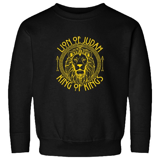 Lion Pet Hebrew Israelite YHWH Lion of Judah Yahweh Rastafarian Art 3 Sweatshirts