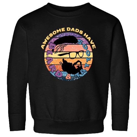 Beard and Tattoo Dad 1 Sweatshirts