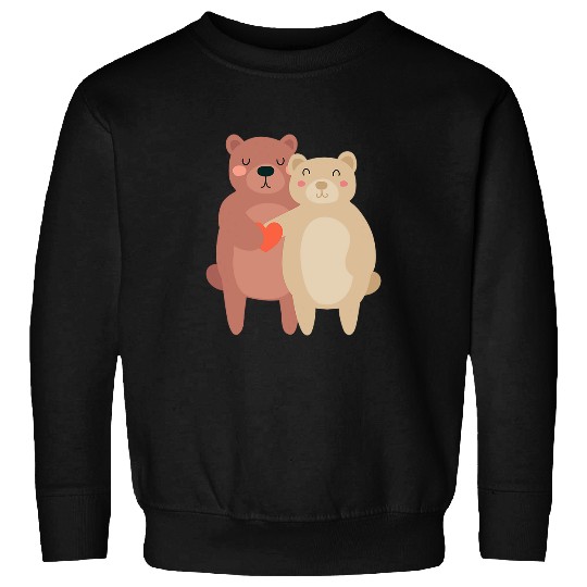 Bear Pet BEAR Wedding Anniversary Engagement Party Him Her Couples 4 Sweatshirts