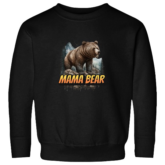 Bear Pet Mama Bear Funny Mom Sweatshirts