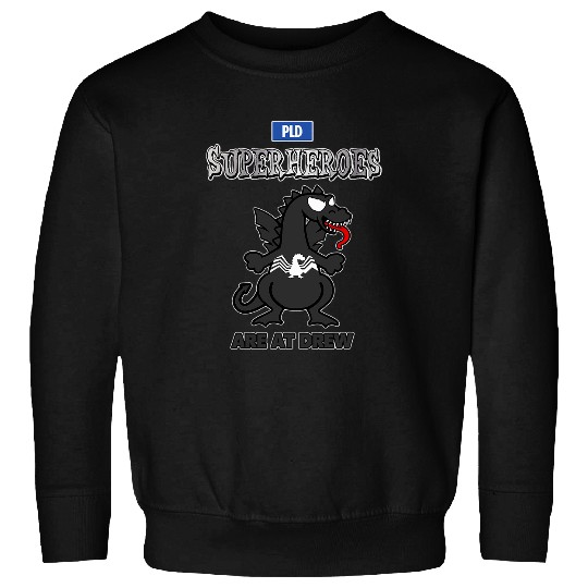 Dragon Pet PLD SUPERHEROES SYMBIOTE DRAGON Sweatshirts