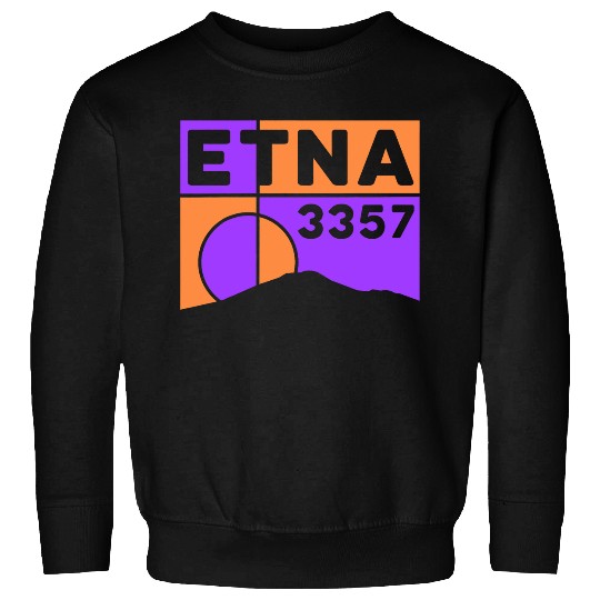 Hike Mount Etna Volcano Sicily Italian Hiking Souvenirs Sweatshirts