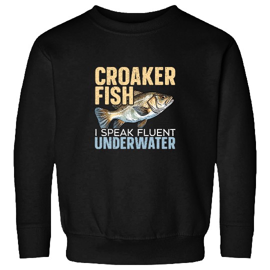 Frogfish Atlantic Croaker Fish Fisherman Fishing Lover 2 Sweatshirts