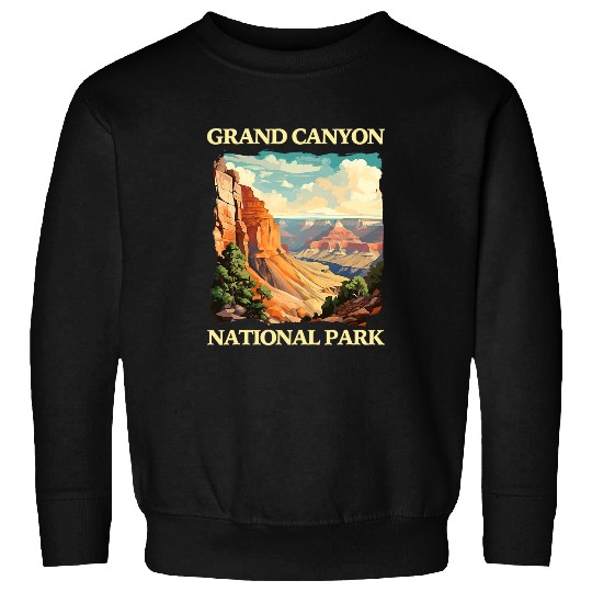 Grand Canyon Adventure Hiking Nature Lover Print 46 Sweatshirts