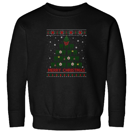 Ugly Dental Hygienist Teeth Christmas Tree dentists Sweater Sweatshirts