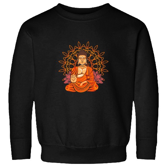 Buddha Buddhist Zen Meditation Spiritual Buddhism Sweatshirts