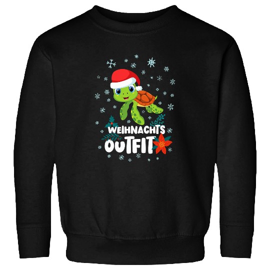 Turtle Pet Cute baby turtle tortoise Christmas outfit Sweatshirts