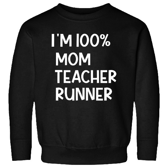 Funny Teacher Runner Mom Defined Running Mama Mothers Day Sweatshirts