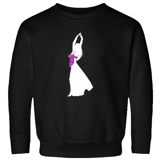 Belly Dance Oriental Dance Dancer With Costume Solo Dance Sweatshirts