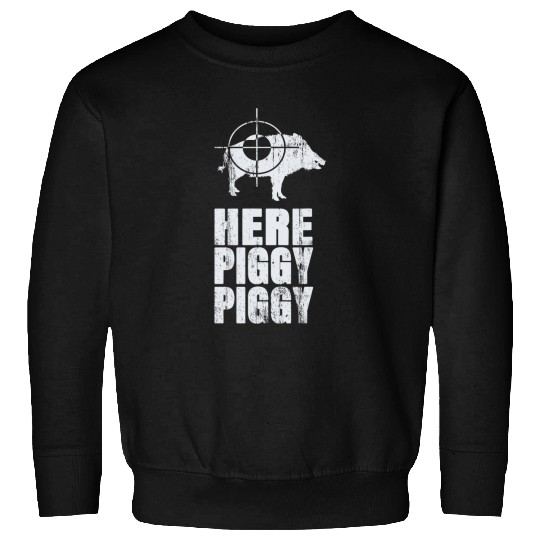 Boar Hunting Wild Hogs Hunter Hogger Funny Sweatshirts