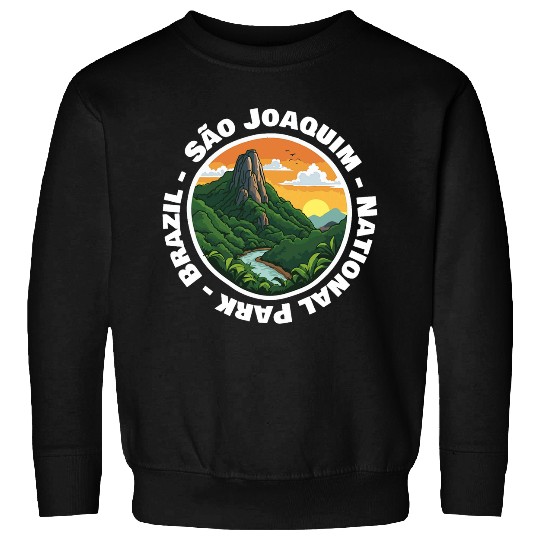 Brazil Landscapes Hiking Sao Joaquim National Park Mountains Sweatshirts
