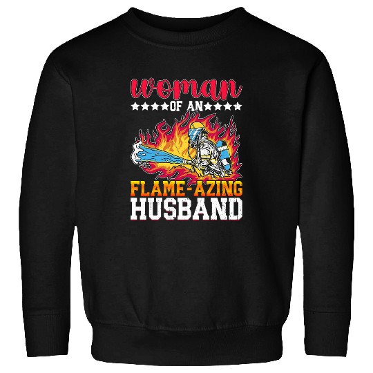 Firefighter Job Volunteer Firefighters Fireman Woman of a Firefighter Sweatshirts