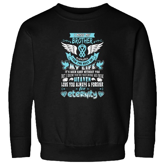 Brother Is My Guardian Angel Missing Memorial Day Men Women Sweatshirts