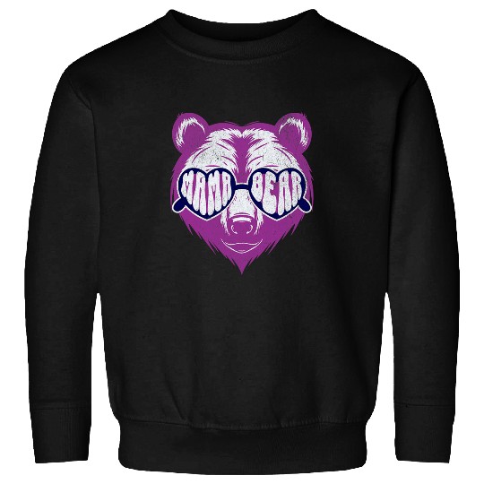 Bear Pet Mama Bear Eyewear Protective Mother s Fierce Love Design Sweatshirts